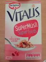 Vitalis Supermüsli Superfoods