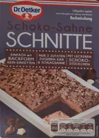 Schoko-Sahne Schnitte