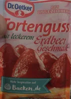 Tortenguss, rot