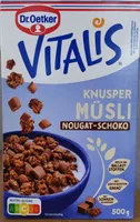 Vitalis Knusper Müsli Nougat-Schoko
