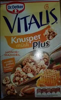 Vitalis knusper muesli plus Honig-Mandel