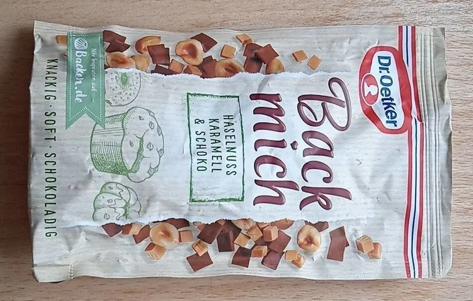Backmich Haselnuss Karamell und Schoko