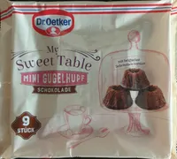 My Sweet Table Mini Gugelhupf Schokolade