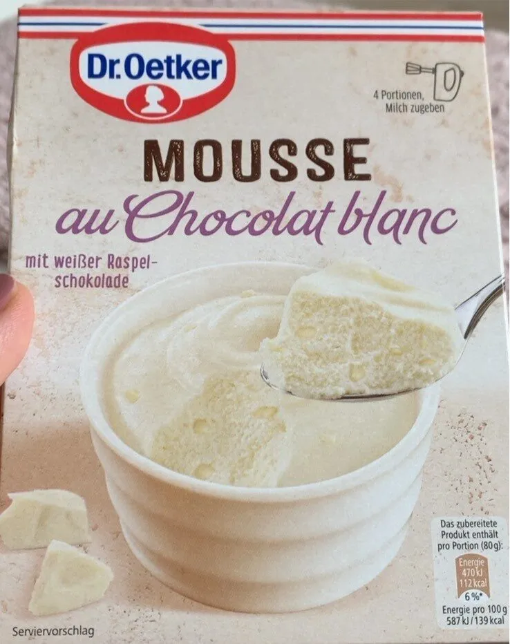Mousse au Chocolat (weiß)