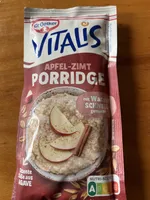 Vitalis Apfel-Zimt Porridge
