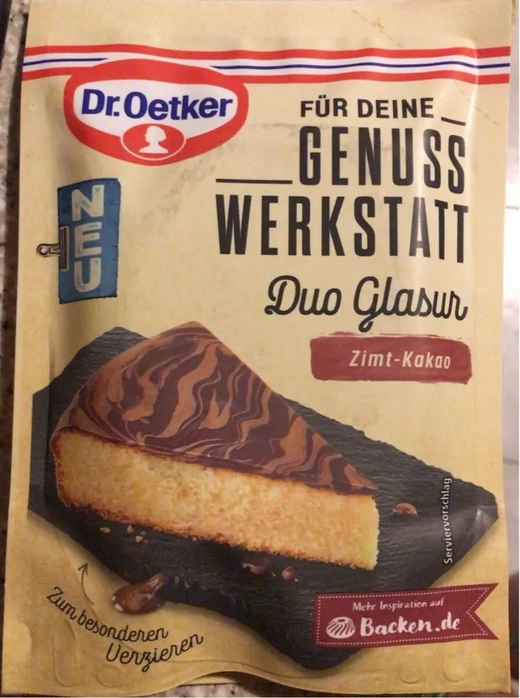 Glacage deux chocolats