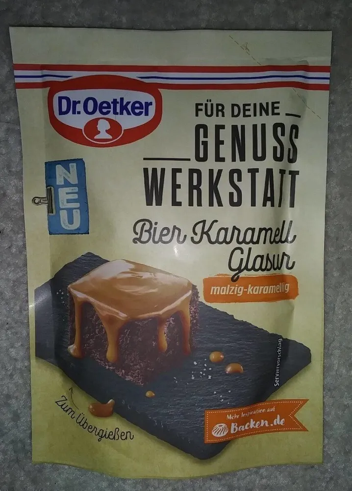 Genuss Werkstatt Bier Karamell Glasur