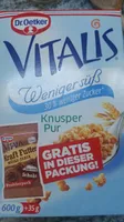 Weniger süß Knusper Pur
