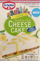 American Style Cheesecake Backmischung