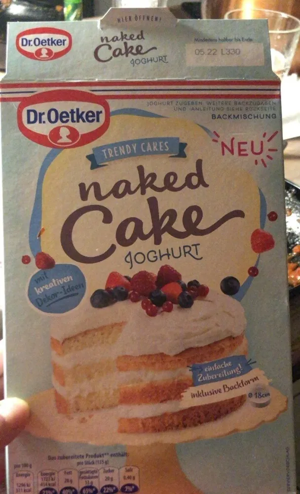 Naked Cake Joghurt