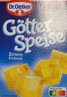 Götterspeise Zitrone