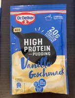 High-Protein-Puddingpulver - Vanillegeschmack