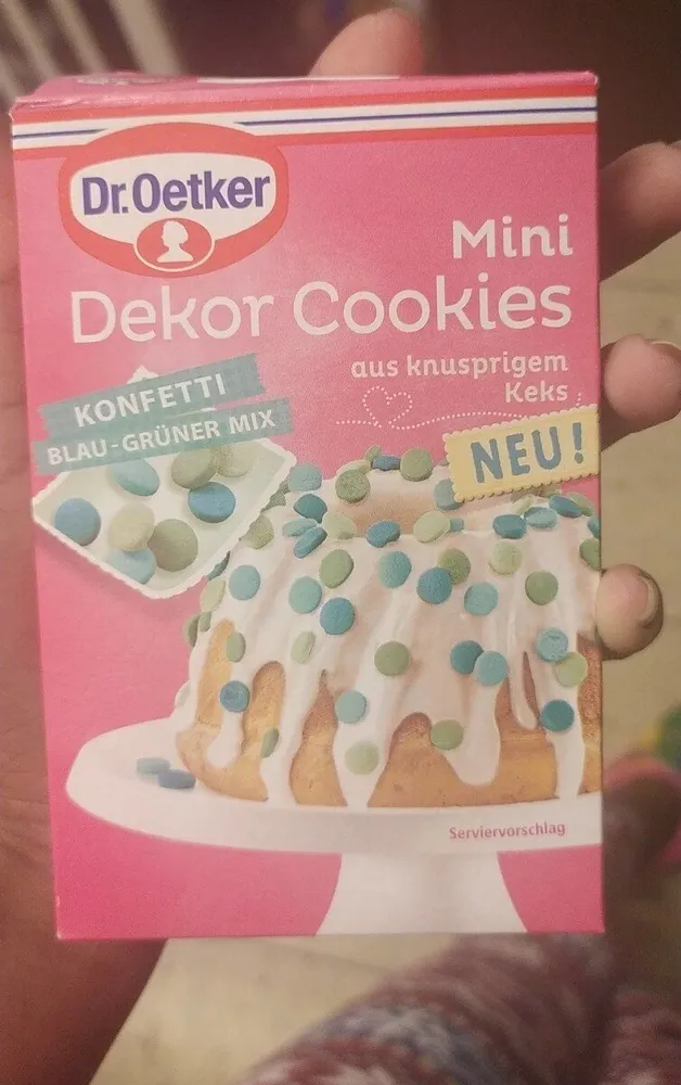 Mini Dekor Cookies