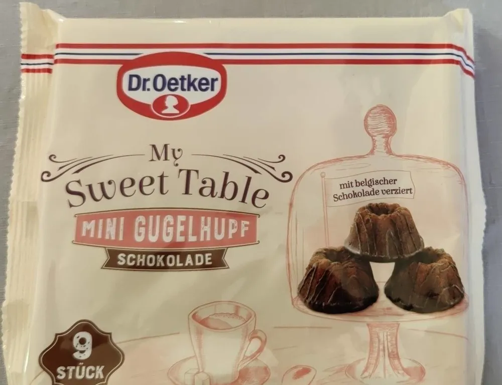 Mini Gugelhupf Schokolade