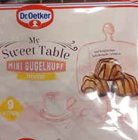 My Sweet Table MINI GUGELHUPF ZITRONE