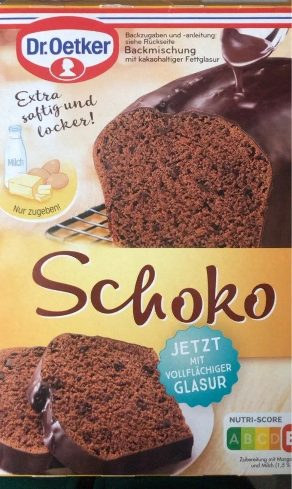 Schoko Backmischung