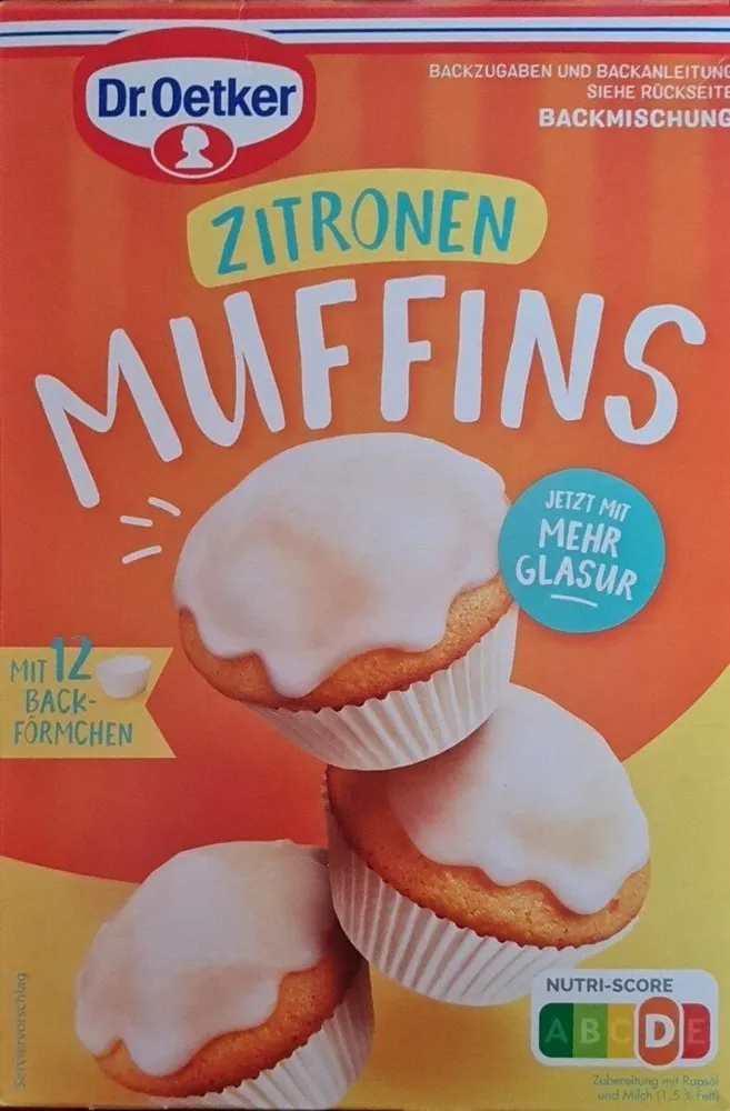 Zitronen Muffins