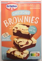 Backmischung Cheesecake Brownies
