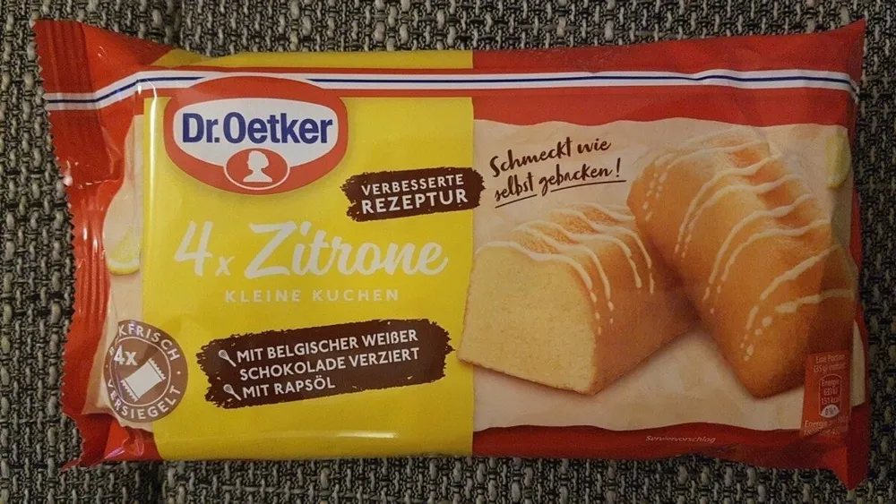 Dr. Oetker Kleine Zitronenkuchen 4000521030292