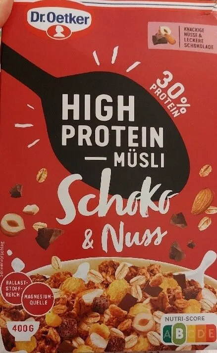 High Protein - Müsli Schoko & Nuss