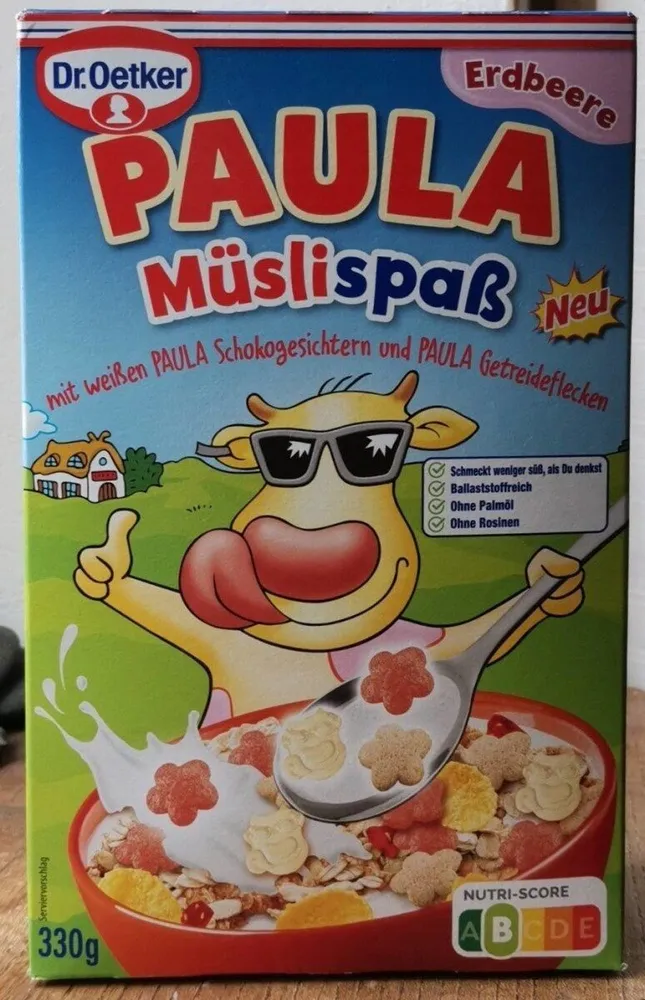 Paula Müslispaß Erdbeere