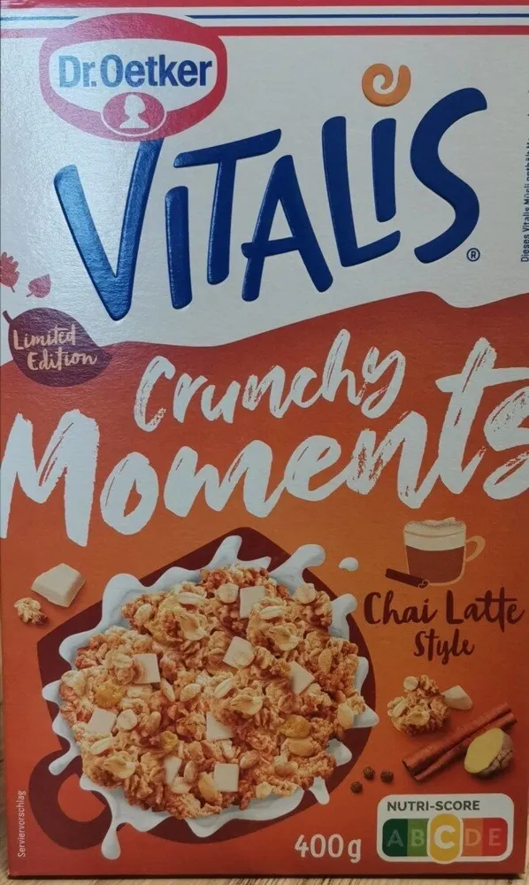 Vitalis Crunchy Moments Chai latte style