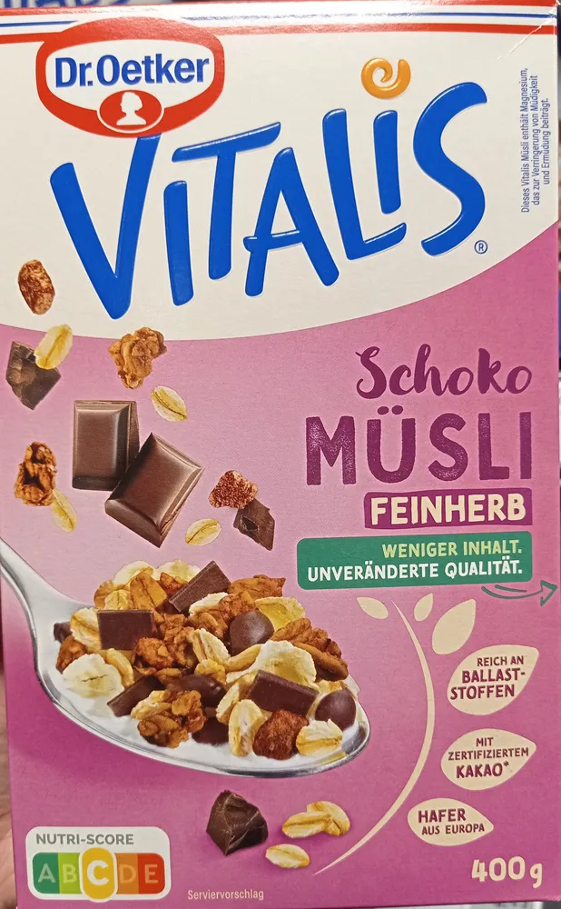 Schoko Müsli Feinherb