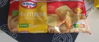 Zitronen Kuchensnack