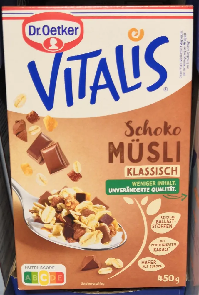 Schoko Müsli klassisch