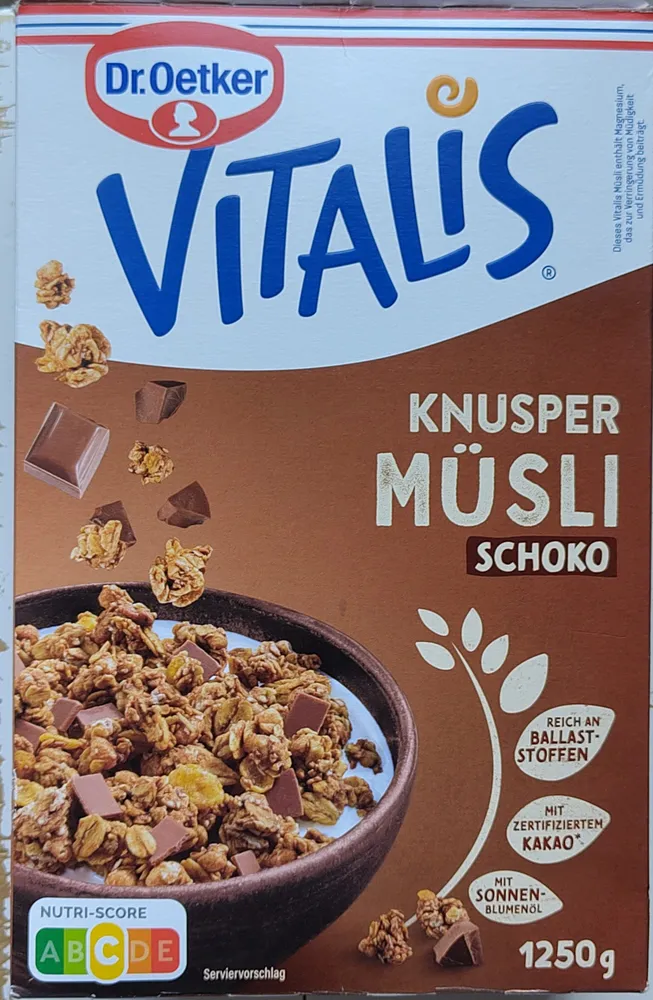 Knuspermüsli Schoko