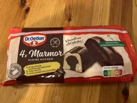 4 Mal kleiner Mamorkuchen