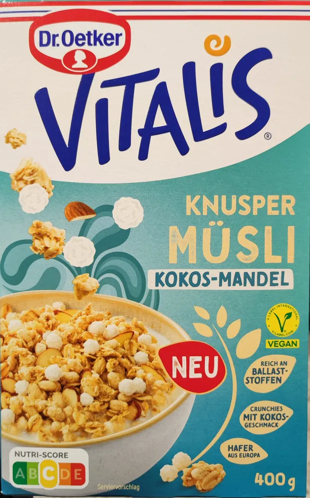 Kokos Mandel Müsli