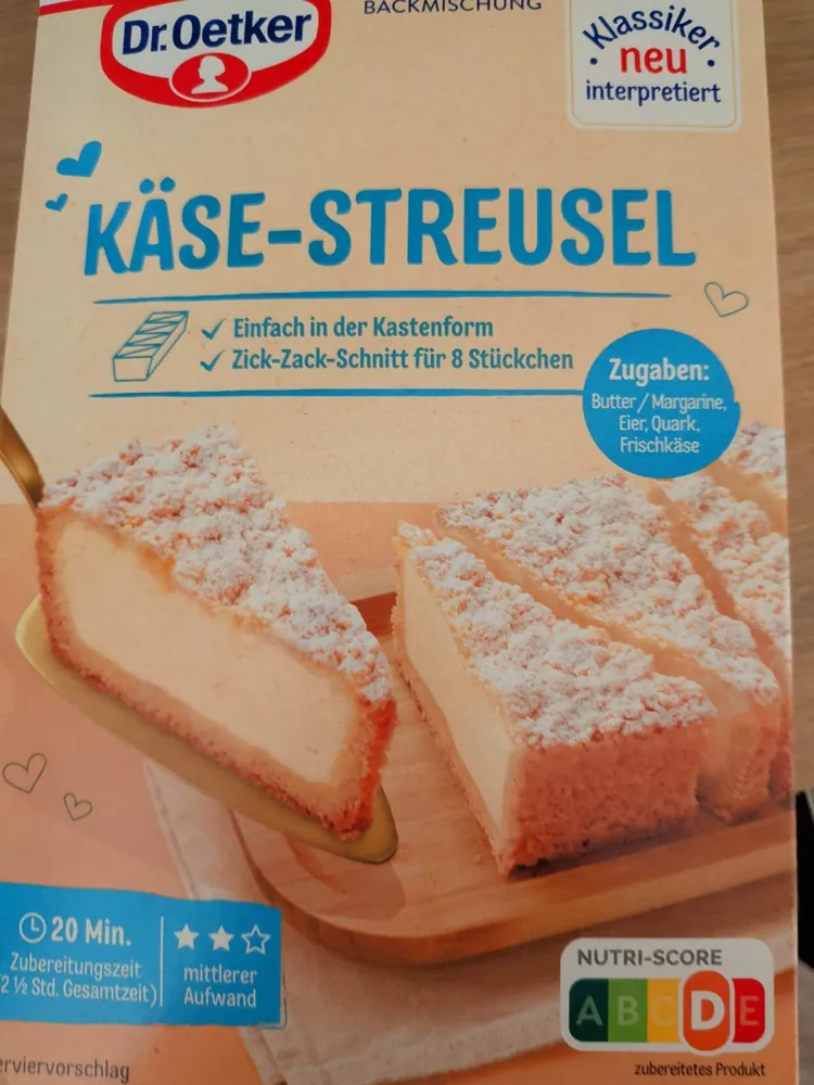 Käse-Streusel