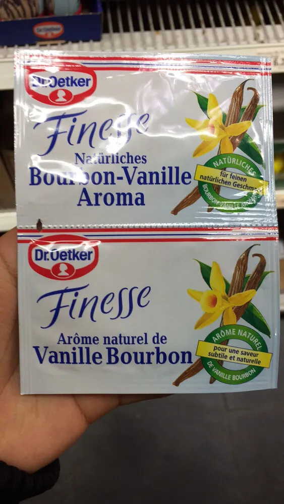 Finesse Natürliches Bourbon Vanille Aroma