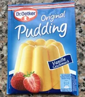 Pudding original goût vanille
