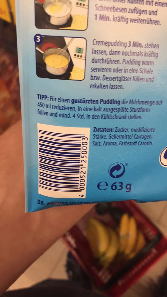 Garant Cremepudding