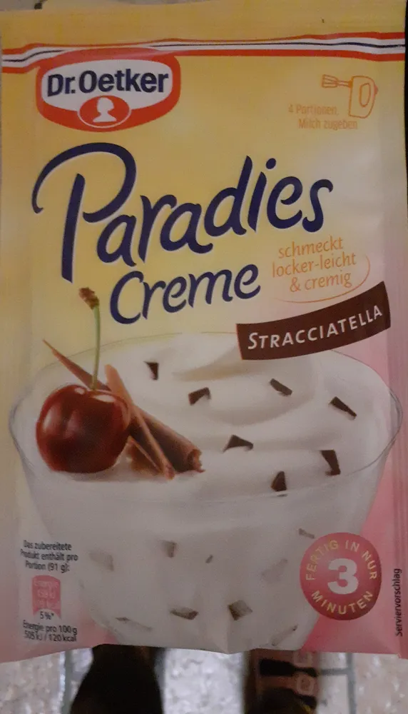 Paradies Creme Stracciatella