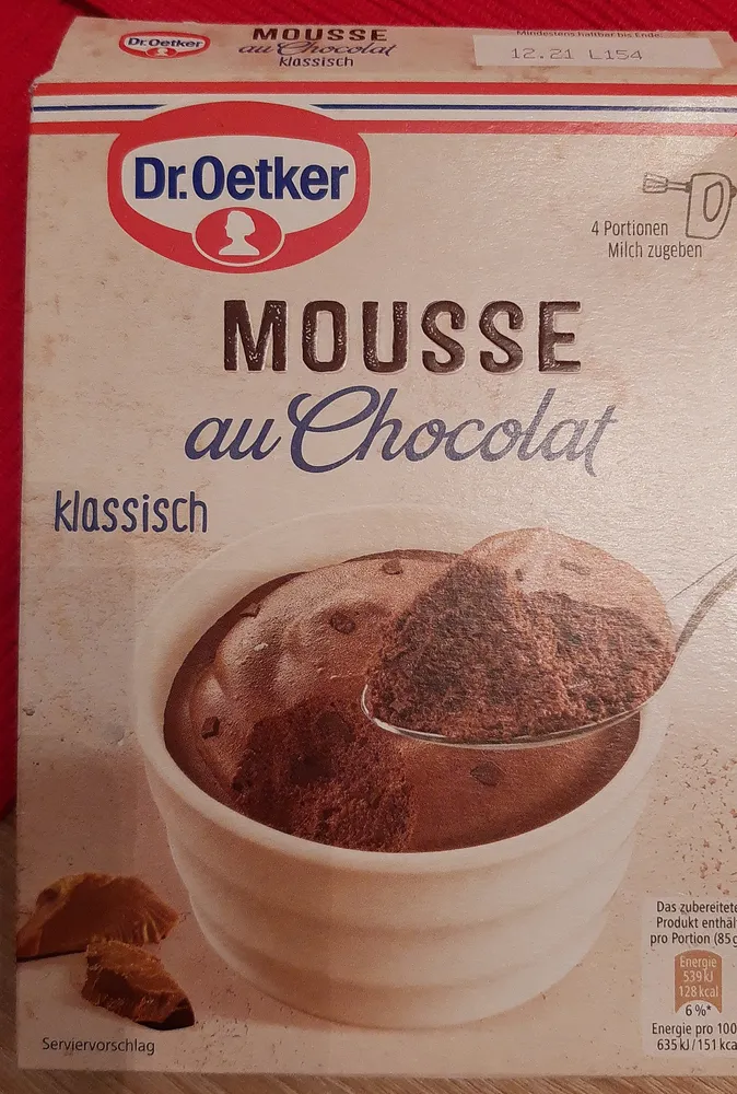 Mousse au Chocolat