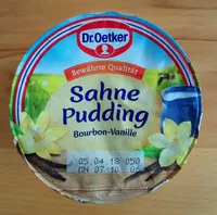Sahne Pudding Bourbon-Vanille