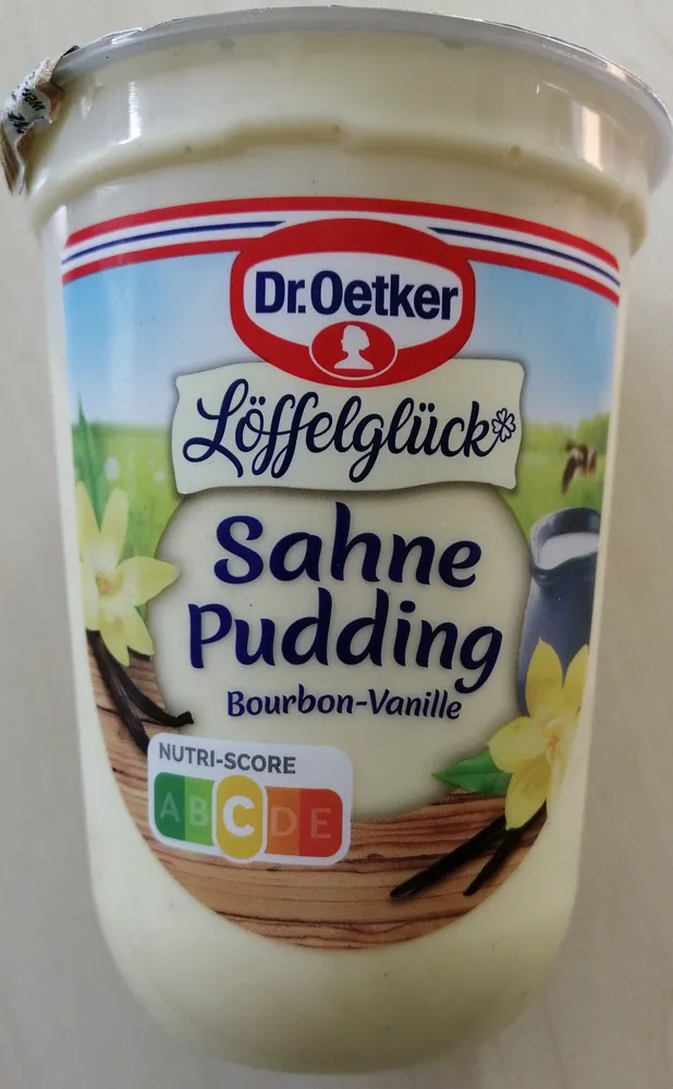 Löffelglück Sahne Pudding Bourbon Vanille