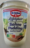Löffelglück Sahne Pudding Bourbon Vanille