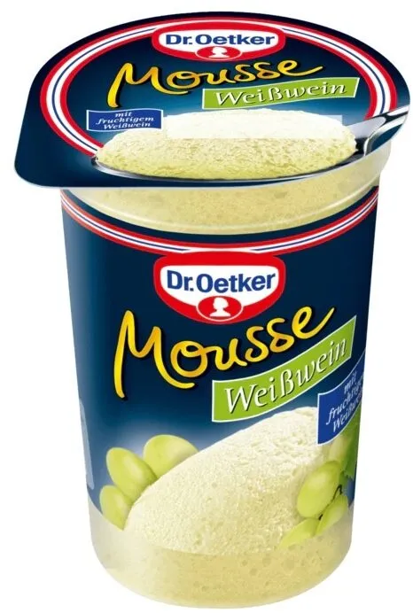Mousse Weißwein