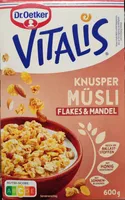 Vitalis Knusper Müsli Flakes & Mandeln