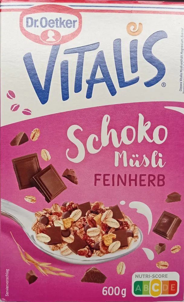 Vitalis Schoko Müsli feinherb