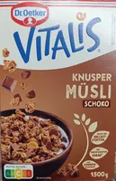 Vitalis Knuspermüsli Schoko