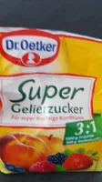 Gelierzucker Dr. Oetker Super Gelierzucker 3:1 4000521730307