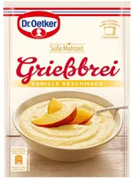Grießbrei VANILLE GESCHMACK