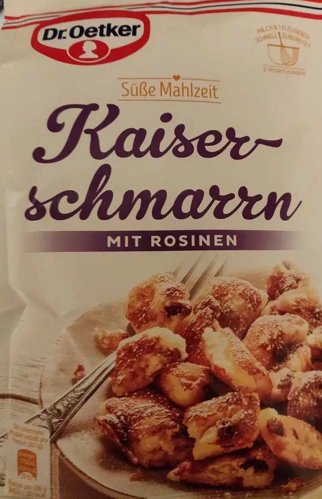 Kaiserschmarrn mit Rosinen