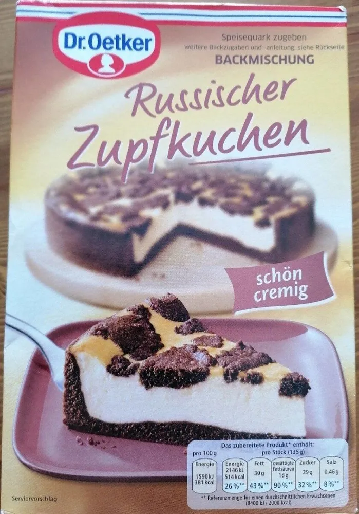 Dr. Oetker Russischer Zupfkuchen