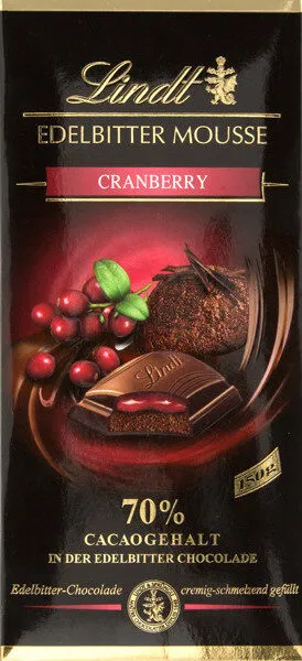 Edelbitter Mousse Cranberry